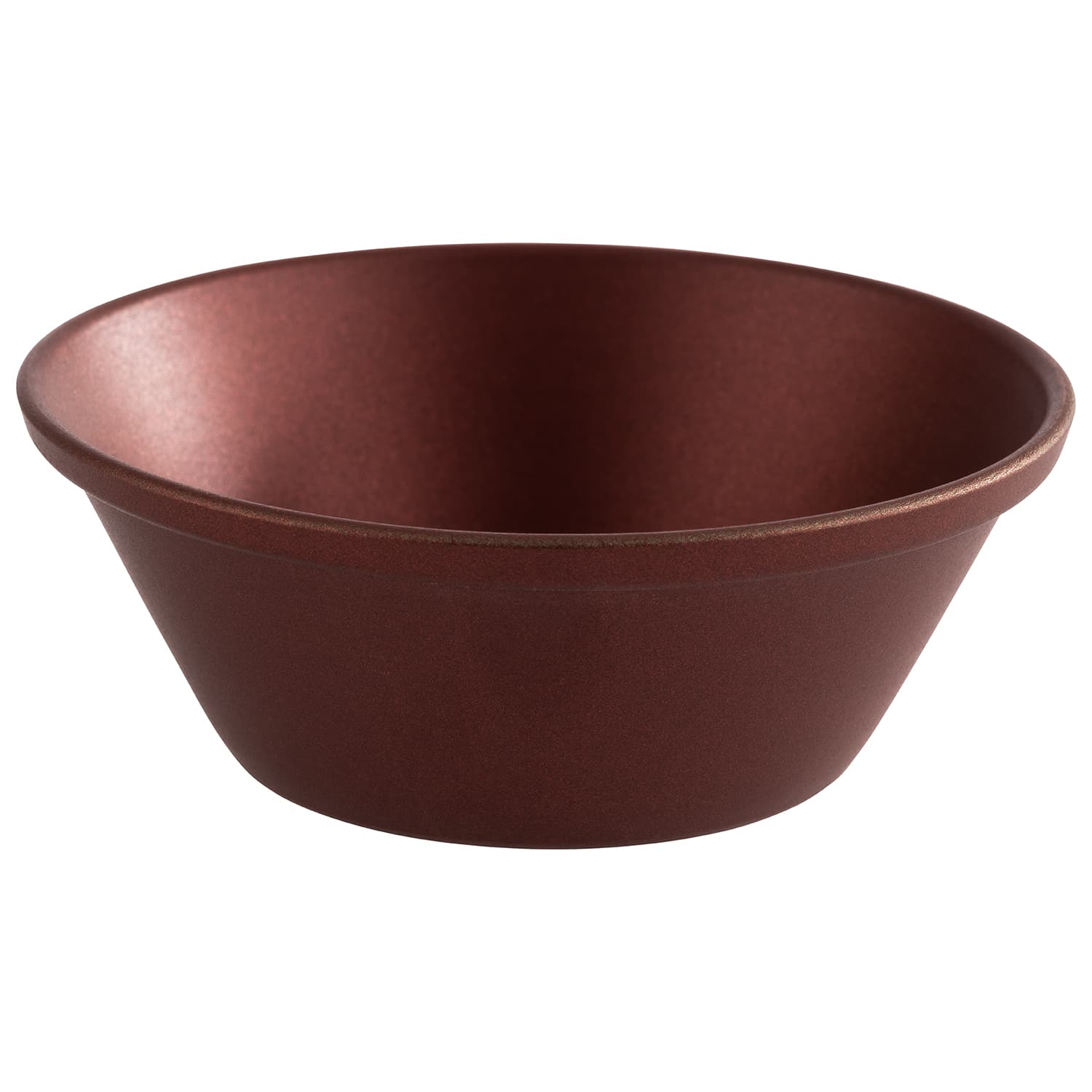 Mártogatós tálka, 6 db. piros átm. 6 cm, m: 2,5 cm, 40 ml