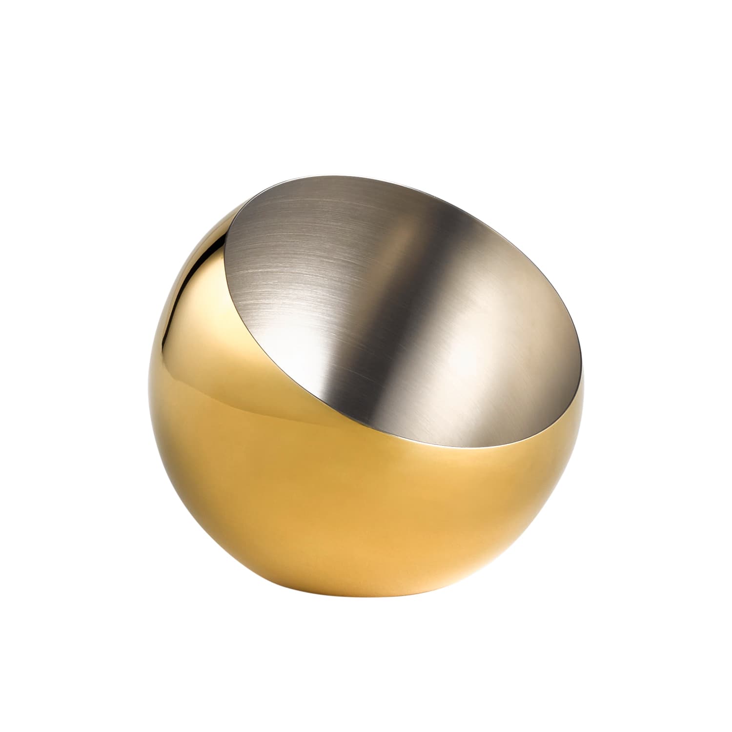 Sphere tál arany átm. 16 cm, m: 15 cm, 0,8 l