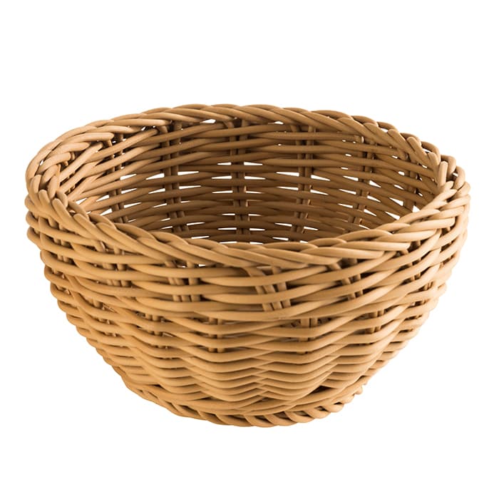 Kosár bézs polipropilén 50601 átm. 16 cm, m: 8 cm