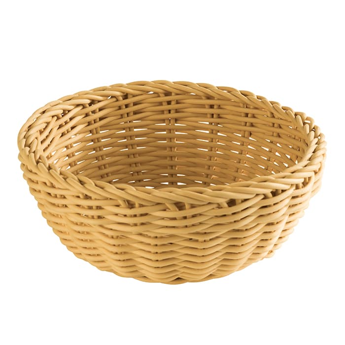 Kosár bézs polipropilén 50605 átm. 20 cm, m: 8 cm