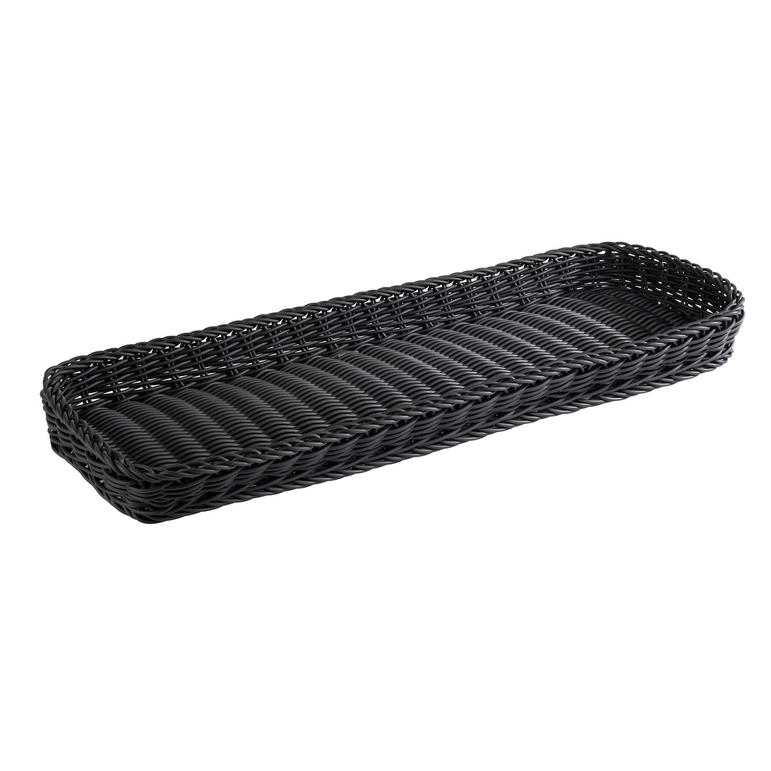 Profi Line kosár fekete 60 x 20 cm, m: 5 cm