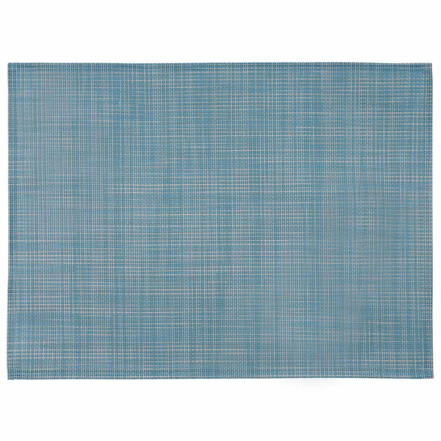 Tányéralátét keskeny szegélyű fehér 45 x 33 cm