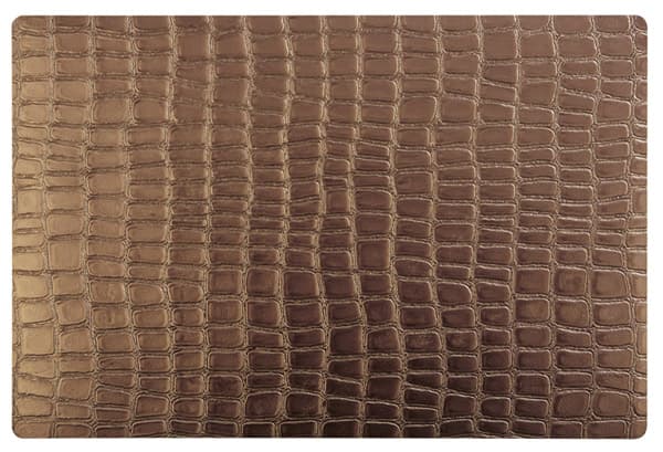 Croco table szett - réz 45 x 30 cm