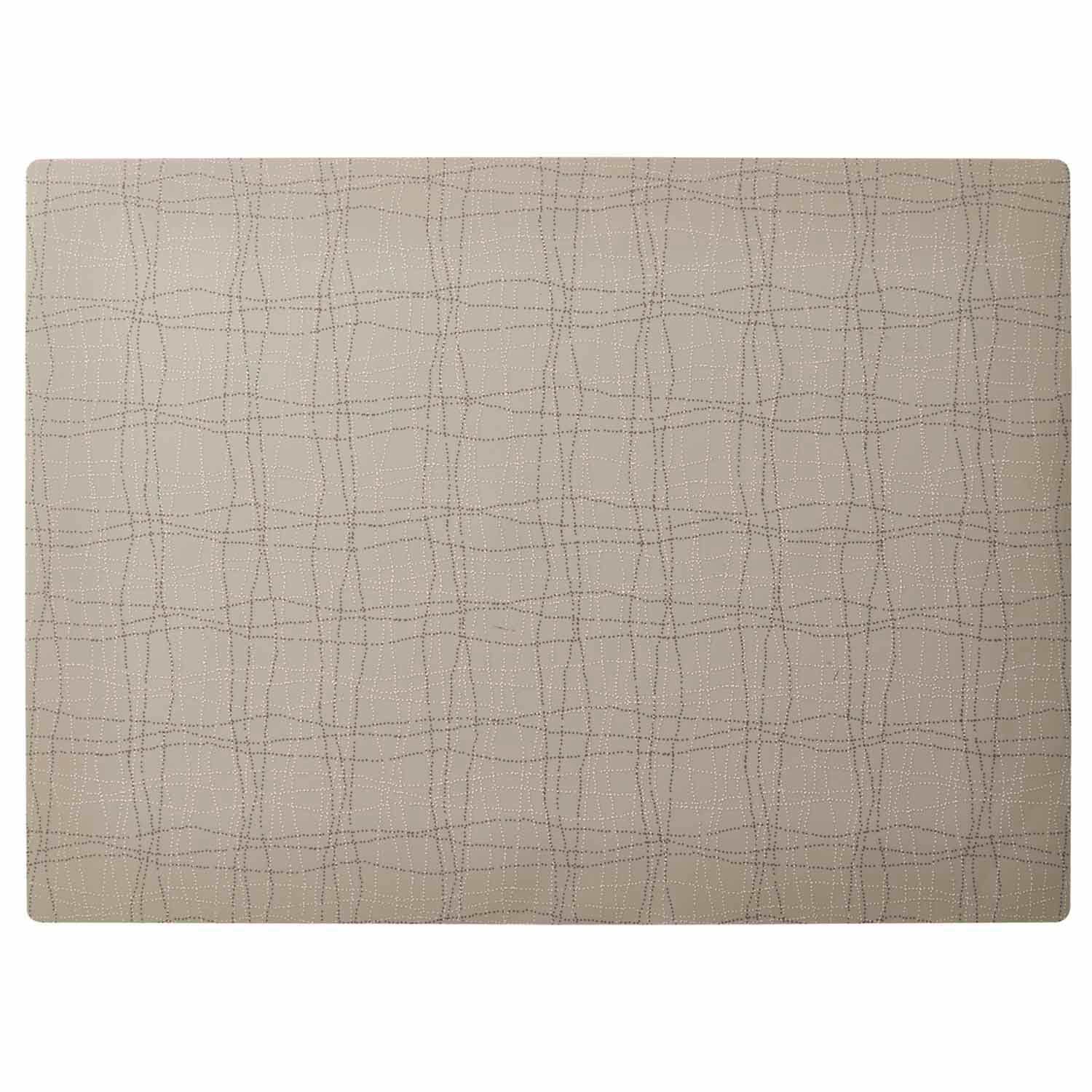Tányéralátét - bézs szilikon 60584 45 x 33 cm