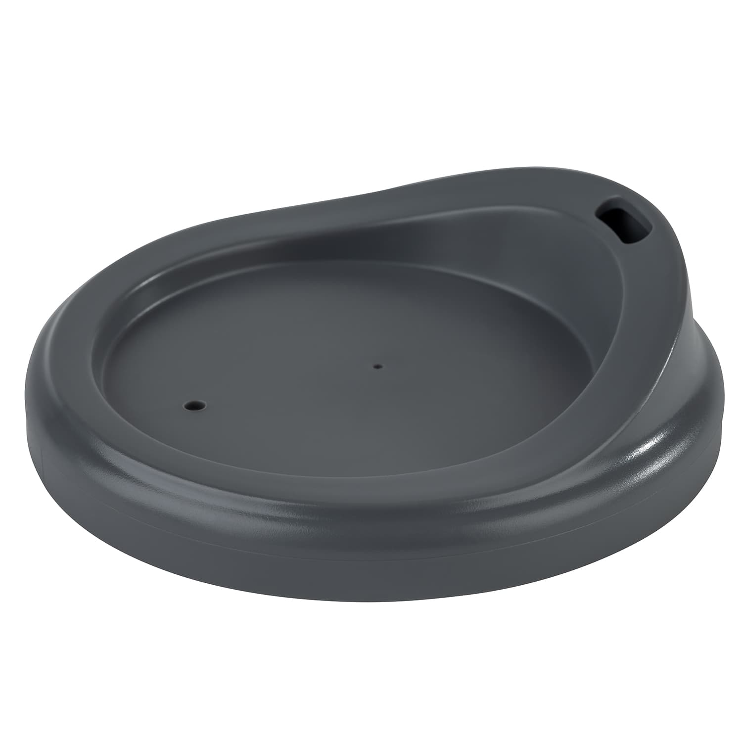 TO GO fedő antracit átm. 8,5 cm, m: 2,5 cm