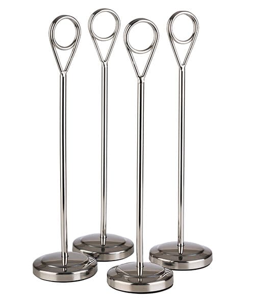 Table stands, 4 db szett átm. 5 cm, m: 20,5 cm