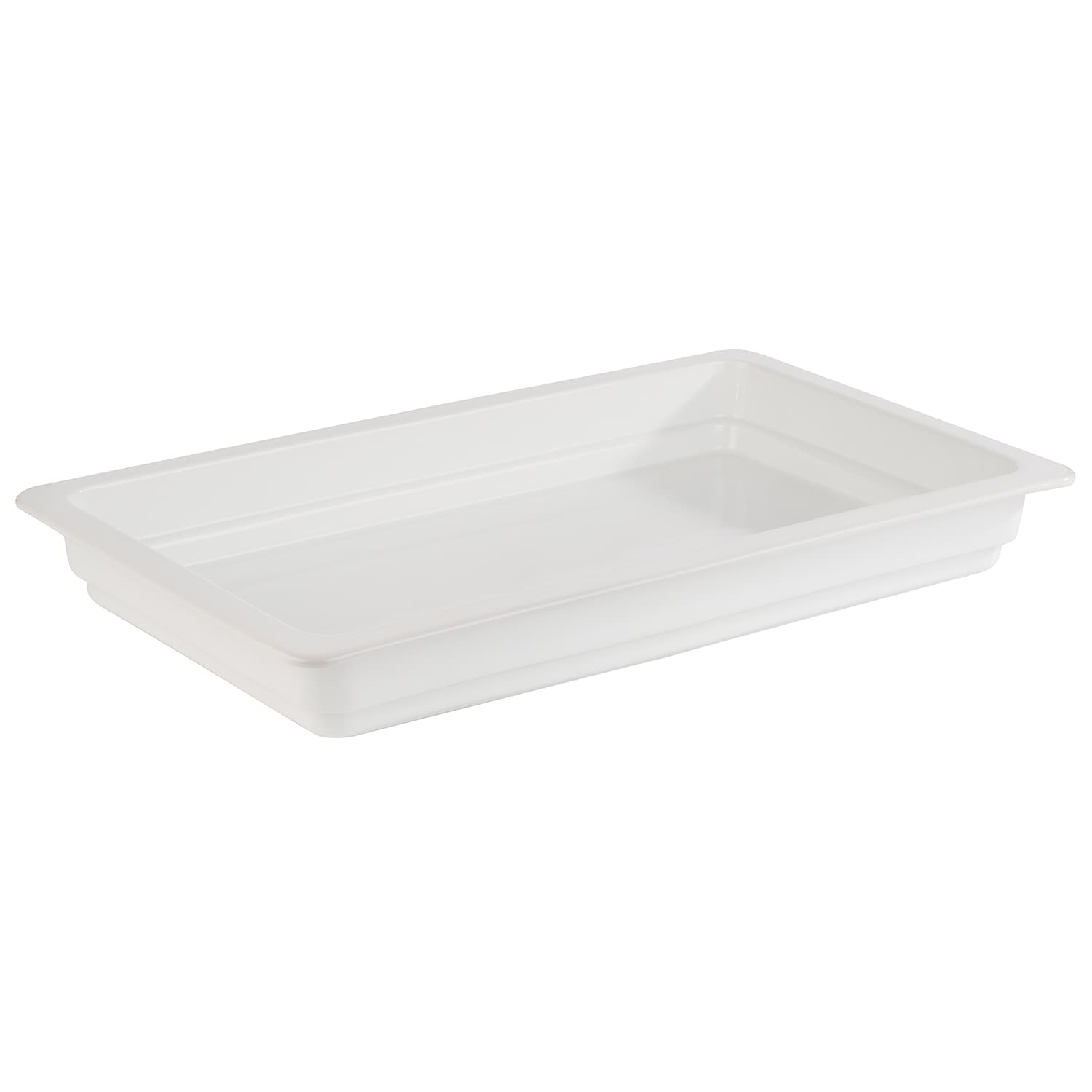 Porcelán basin GN 1/1 ca. 53 x 32,5 cm, m: 6 cm