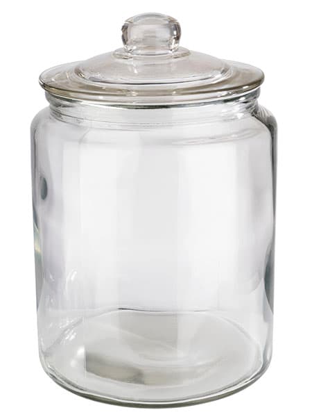 Classic üvegtégely átm. 20 cm, m: 30 cm