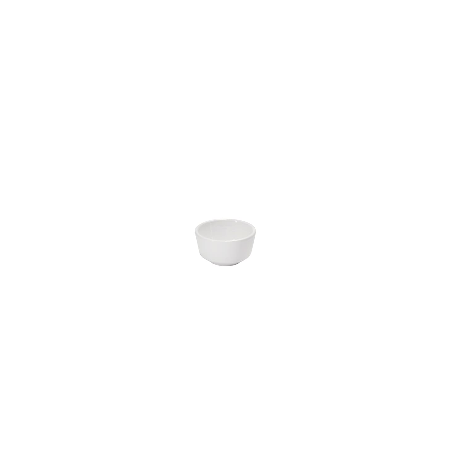 Float tál, kerek fehér átm. 5,5 cm, m: 3 cm