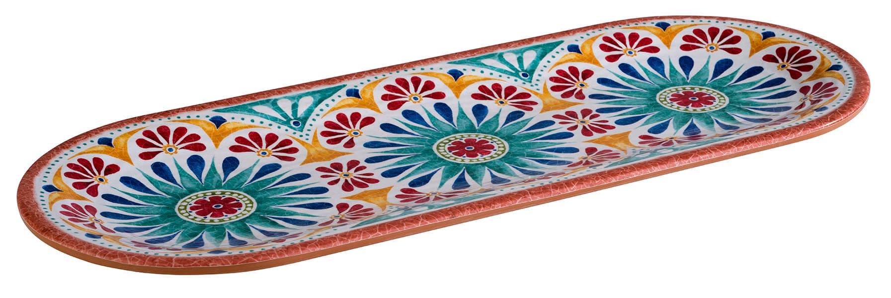 Arabesque tányér 38 x 15,5 cm, m: 2 cm