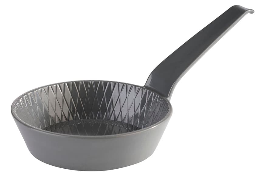 Mini tál antracit átm. 8,5 cm, m: 2,5 cm