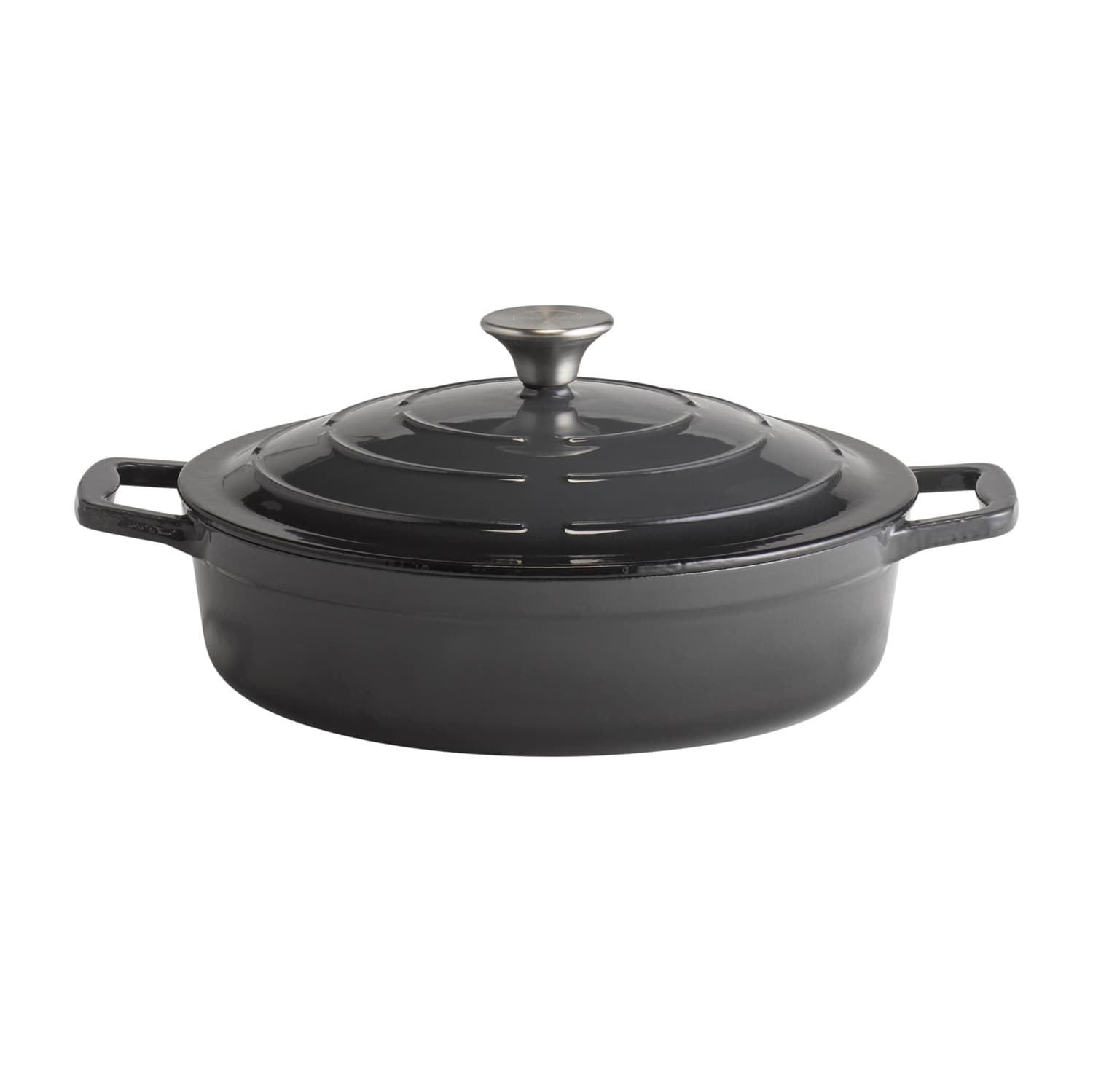 5 Stars roaster fedővel antracit átm. 28 cm, m: 7 cm, 3 l
