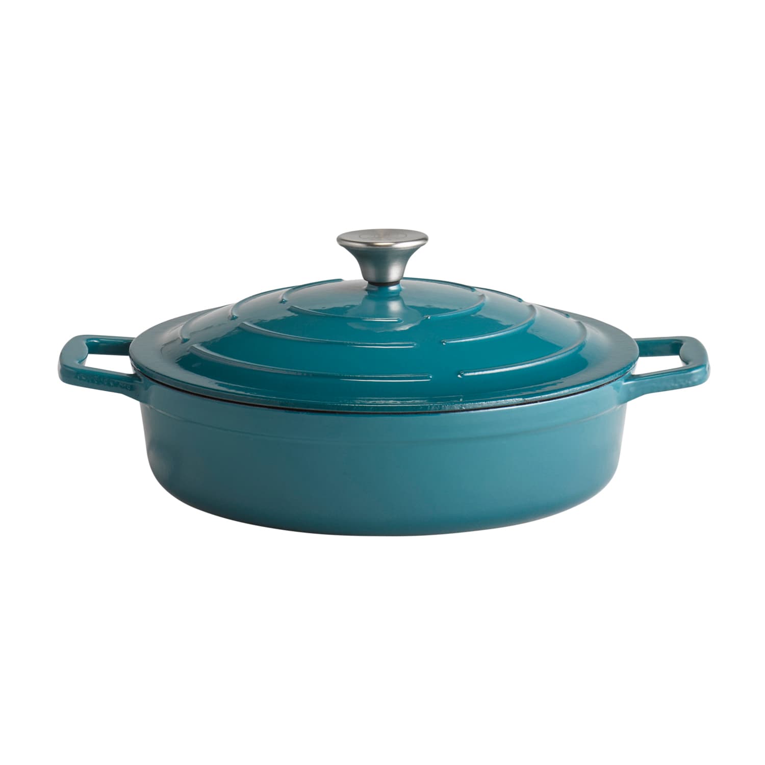 5 Stars roaster fedővel türkiz átm. 28 cm, m: 7 cm, 3 l