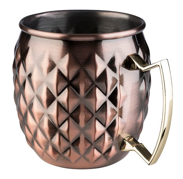 Moscow Mule barrel bögre rézszín rozsdamentes acél 93331 átm. 9,5 cm, m: 10 cm