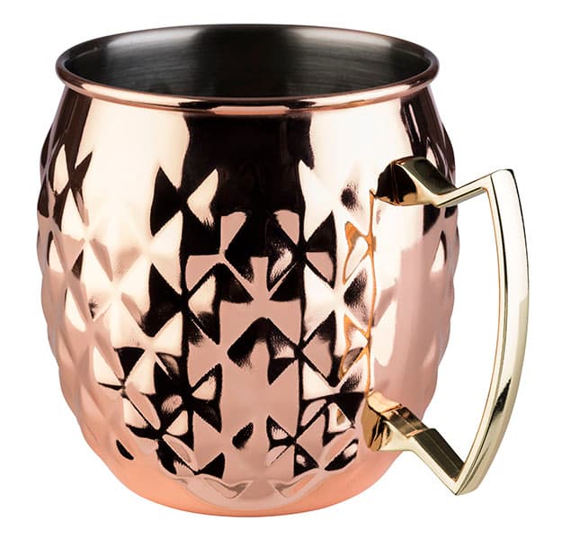 Moscow Mule barrel bögre rézszín rozsdamentes acél 93332 átm. 9,5 cm, m: 10 cm