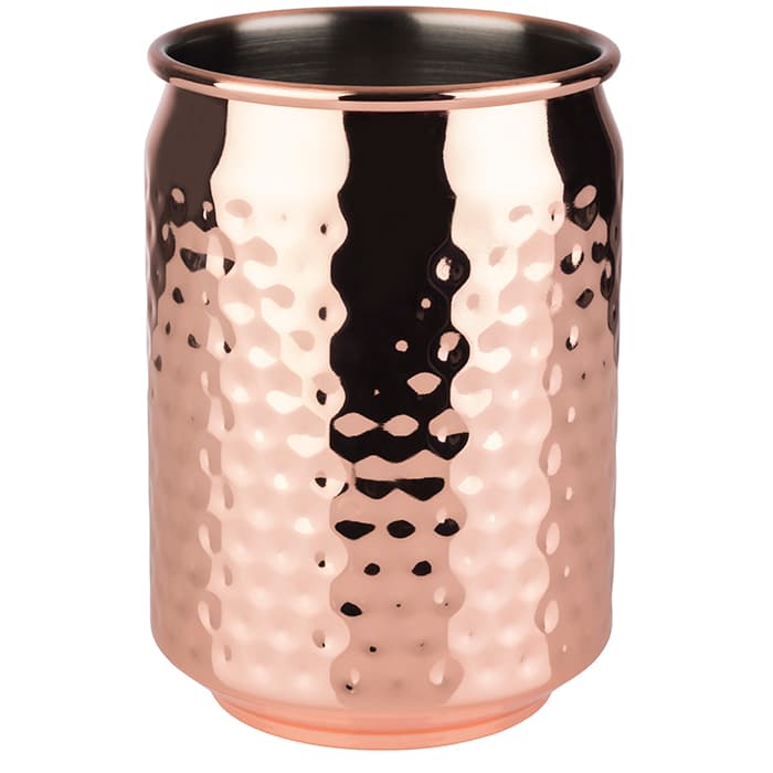Cool barrel bögre rézszín átm. 7,5 cm, m: 10,5 cm