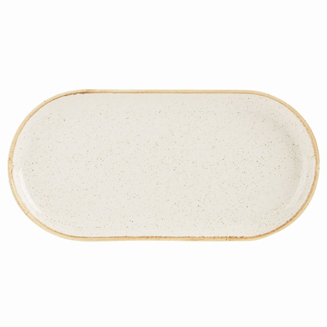 Keskeny ovális tányér Oatmeal 30 cm