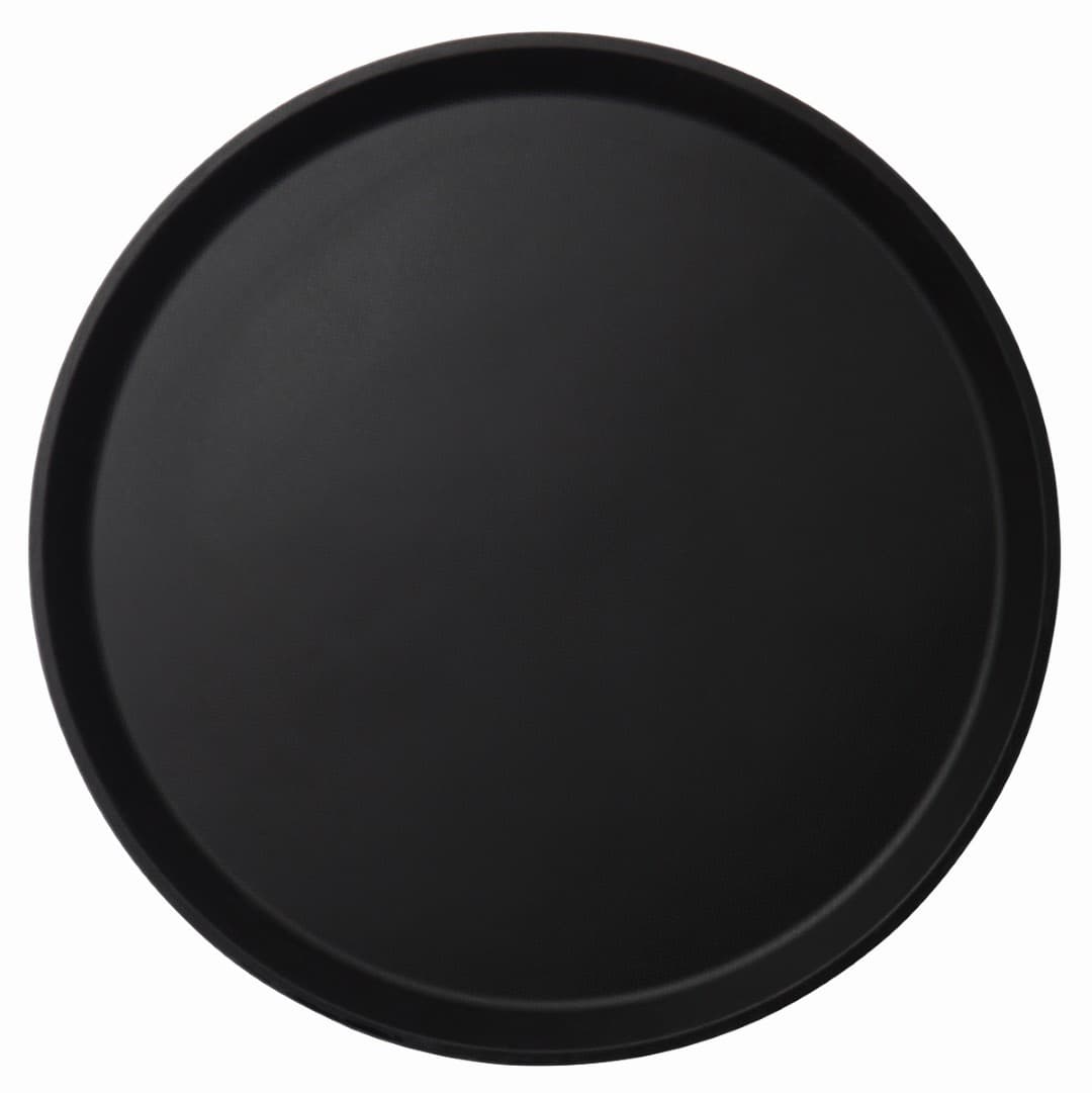 Cambro kerek tálca csúszásmentes fekete 35,5 cm