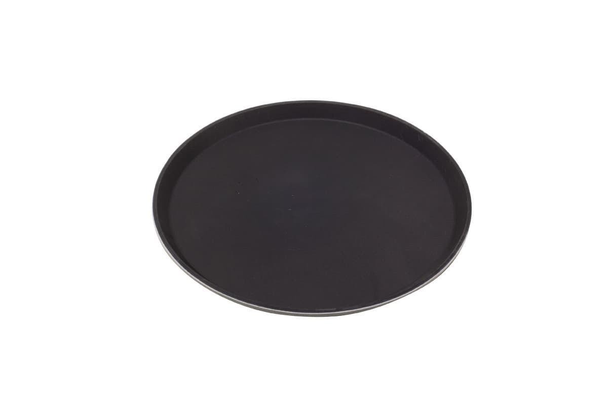 Kerek tálca fibreglass grip, 35,5 cm