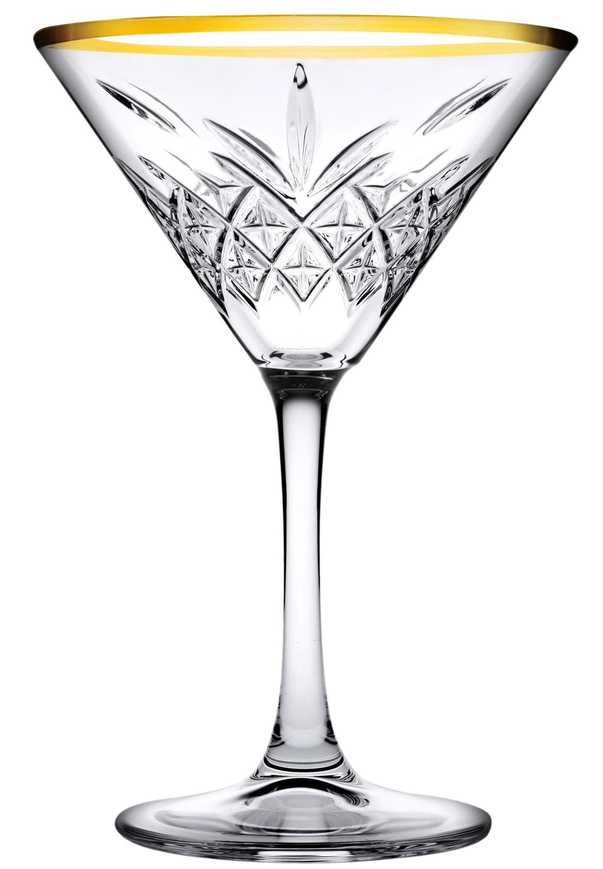 Timeless touch martinis pohár, arany, 230 ml