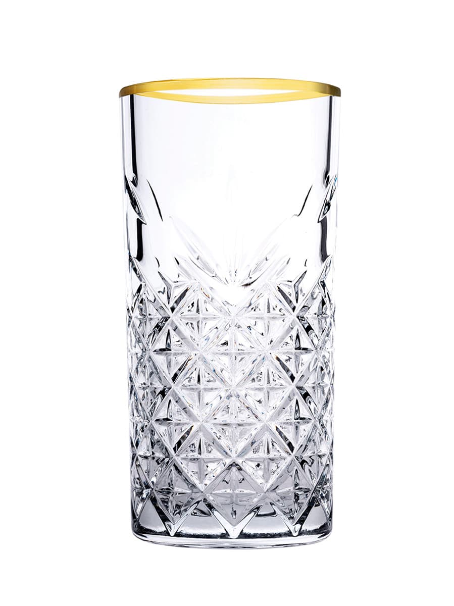 Timeless touch longdrink pohár, arany, Ø 6,8 cm, 300 ml