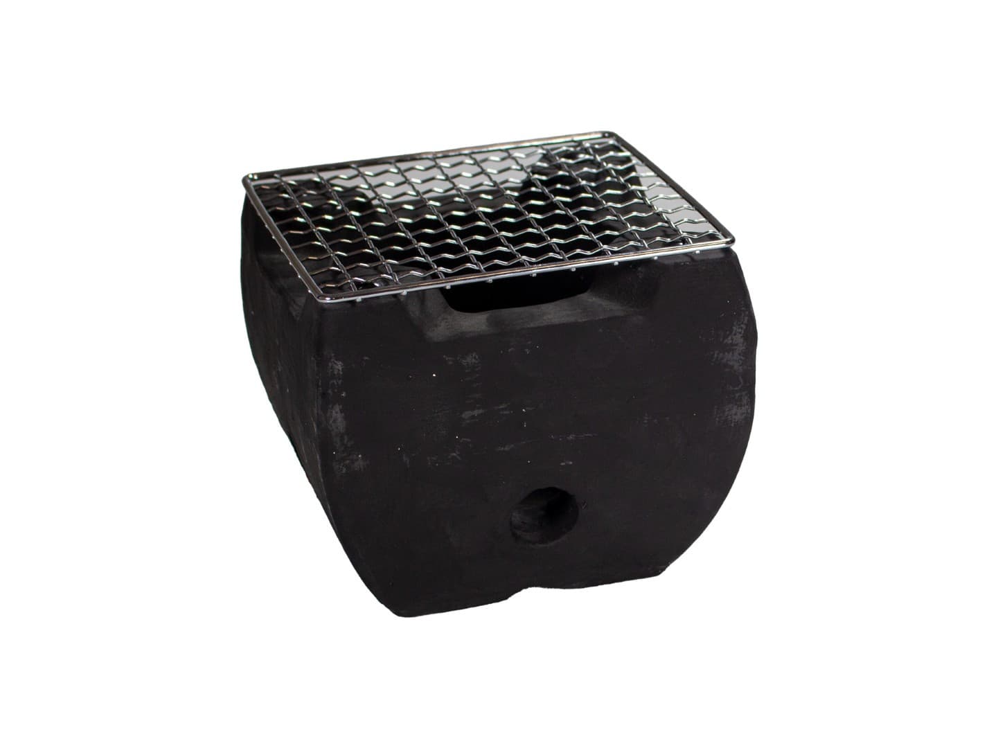 Asztali mini BBQ négyzetes fekete