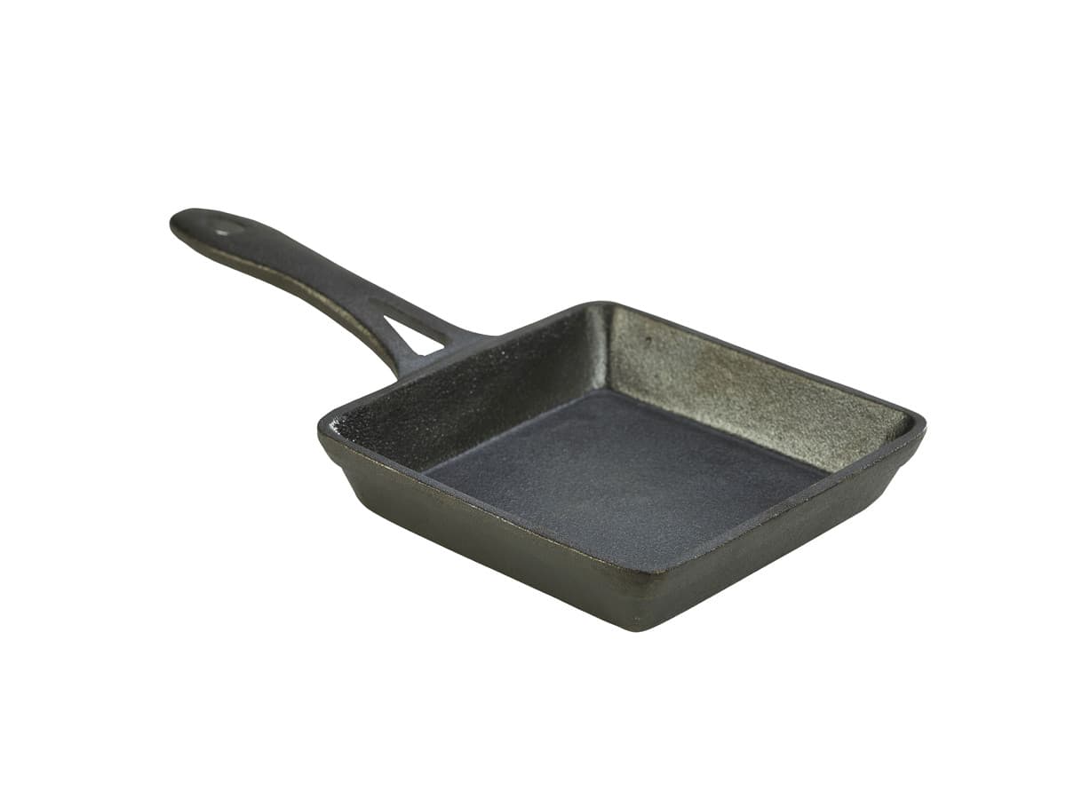 Mini cast vas négyzetes frypan 350 ml