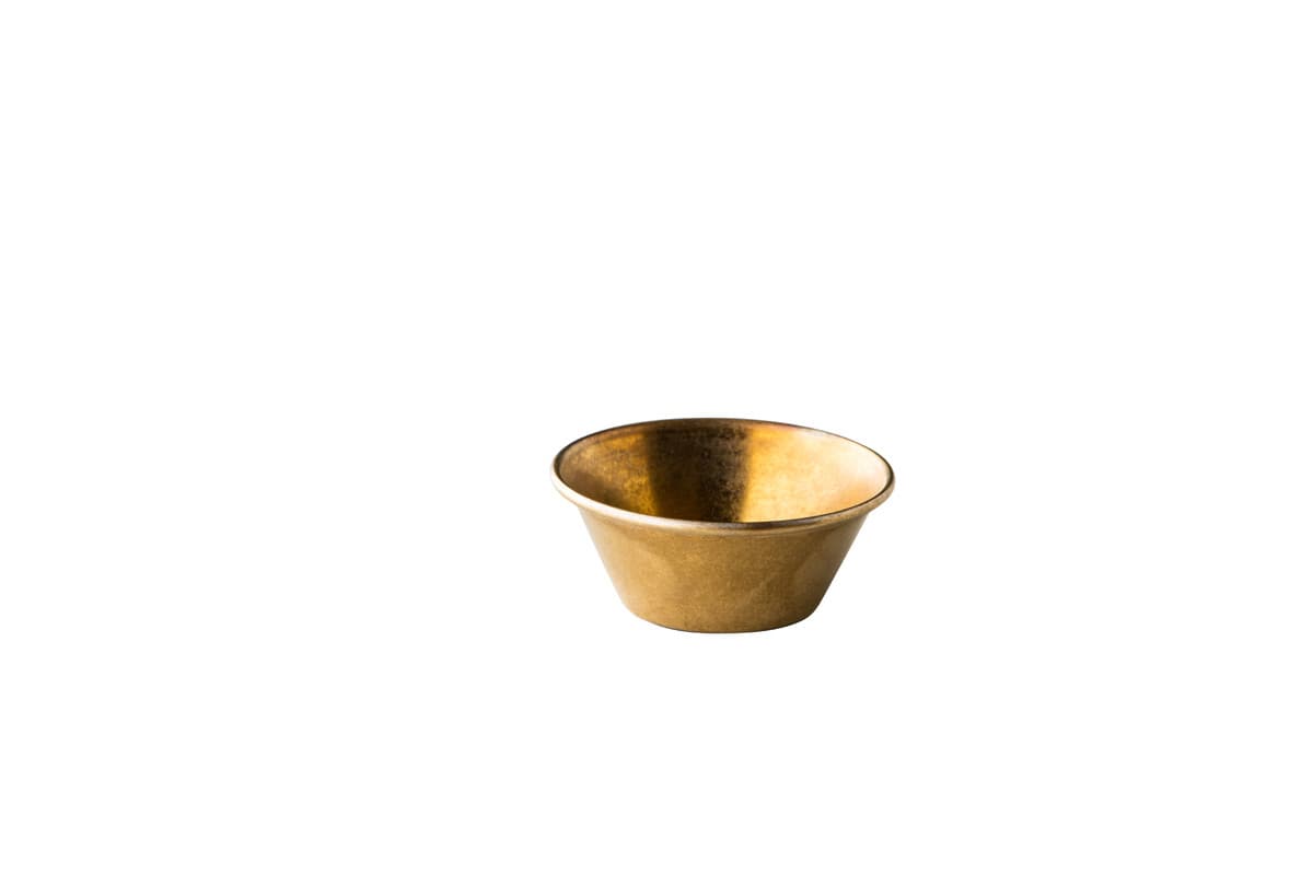 Rozsdamentes. st. ramekin arany Ø6,2cm 5cl