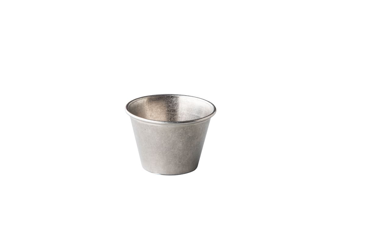 Rozsdamentes. st. ramekin vintage Ø6,2cm 8cl