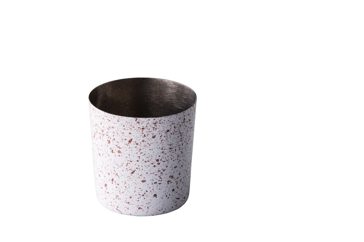 Tálaló csésze vintage speckle Ø8,5cm 40cl
