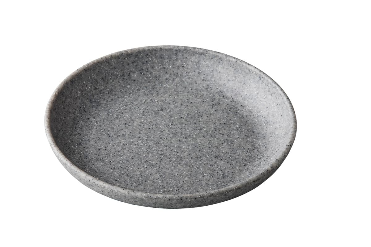 Pebble szürke organikus mélytányér 21,5 cm