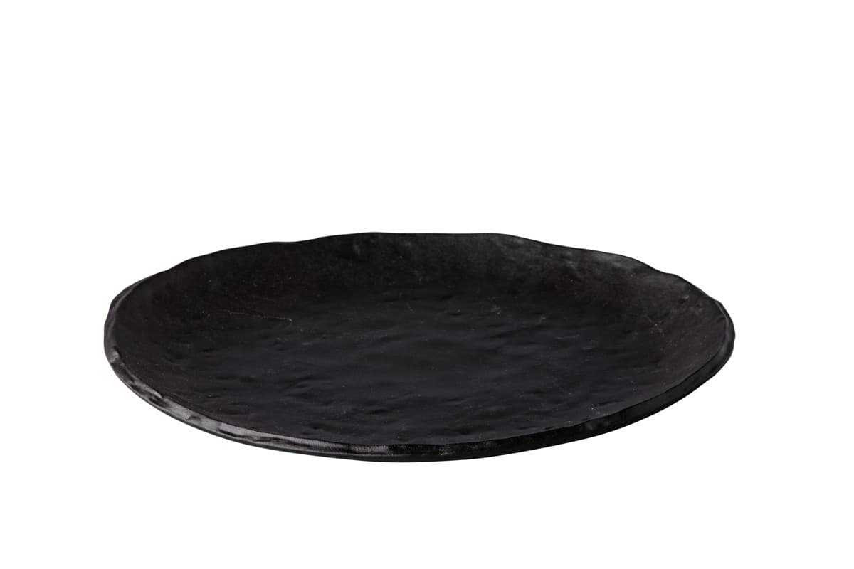 Tányér oyster fekete 27cm