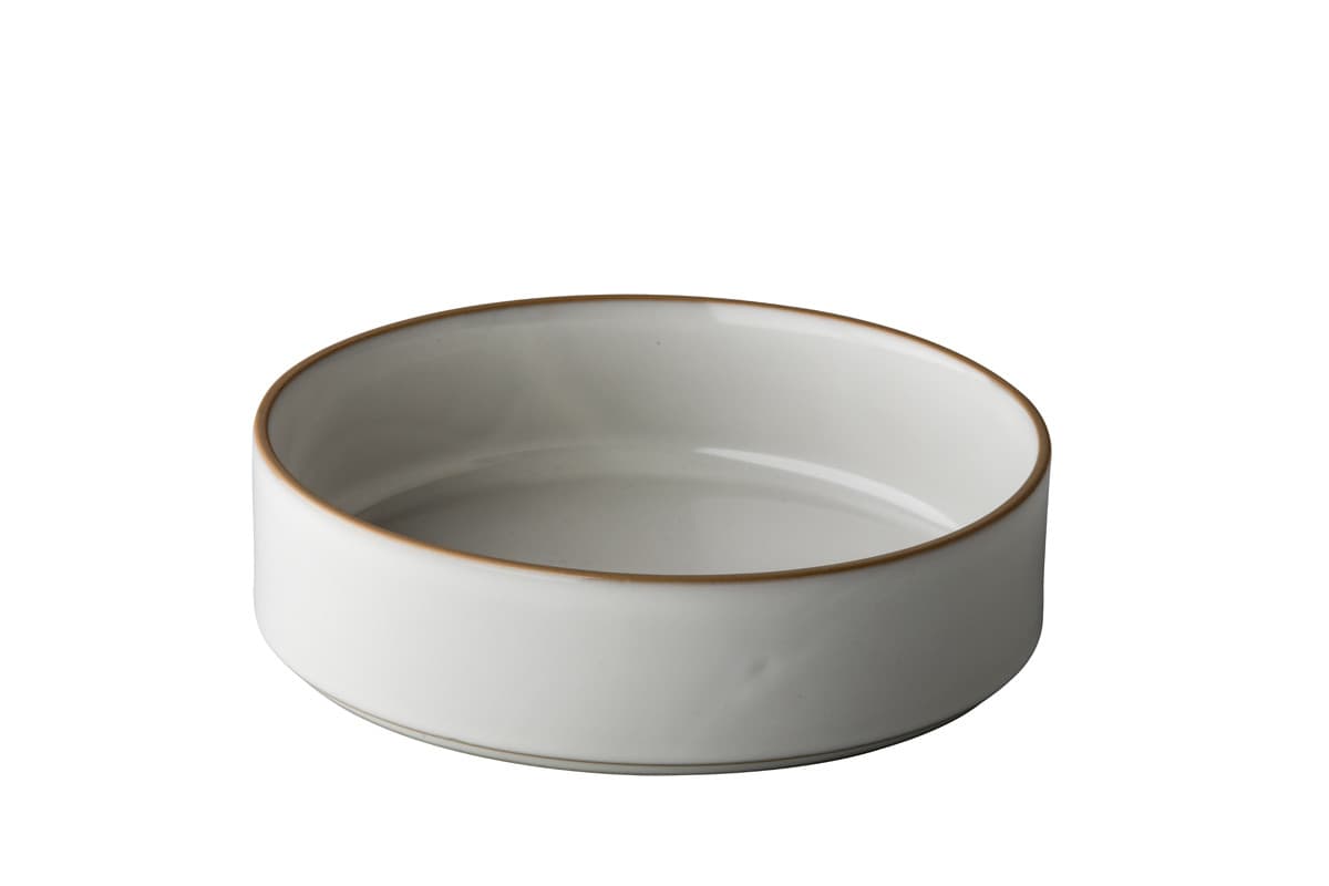 Tányér magas Japan fehér 20cm