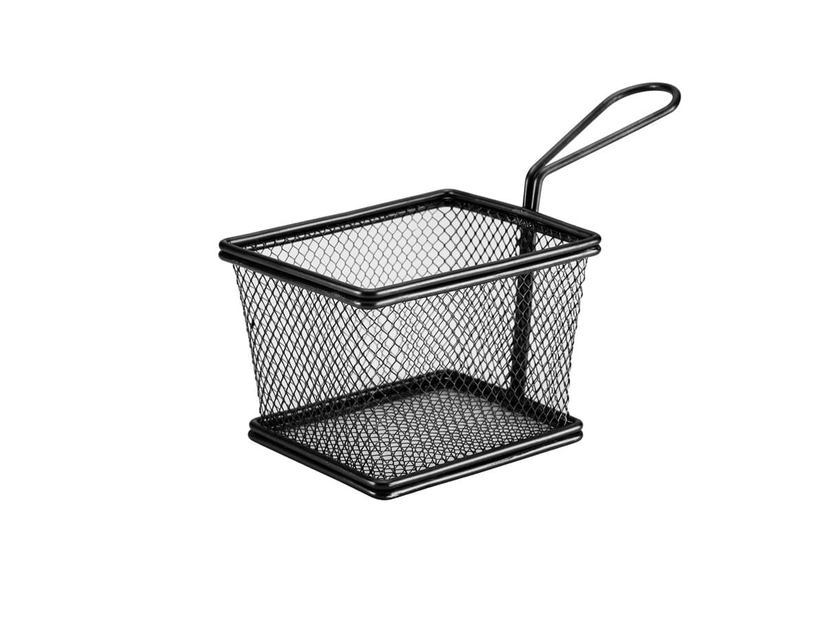 Fekete Ironmesh háló 12,5 x 9,7 x 8,5 cm téglalap