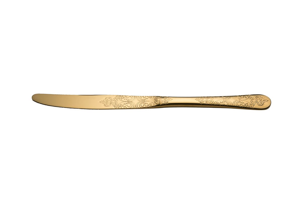 Antique evőkés, arany, 23,7 cm