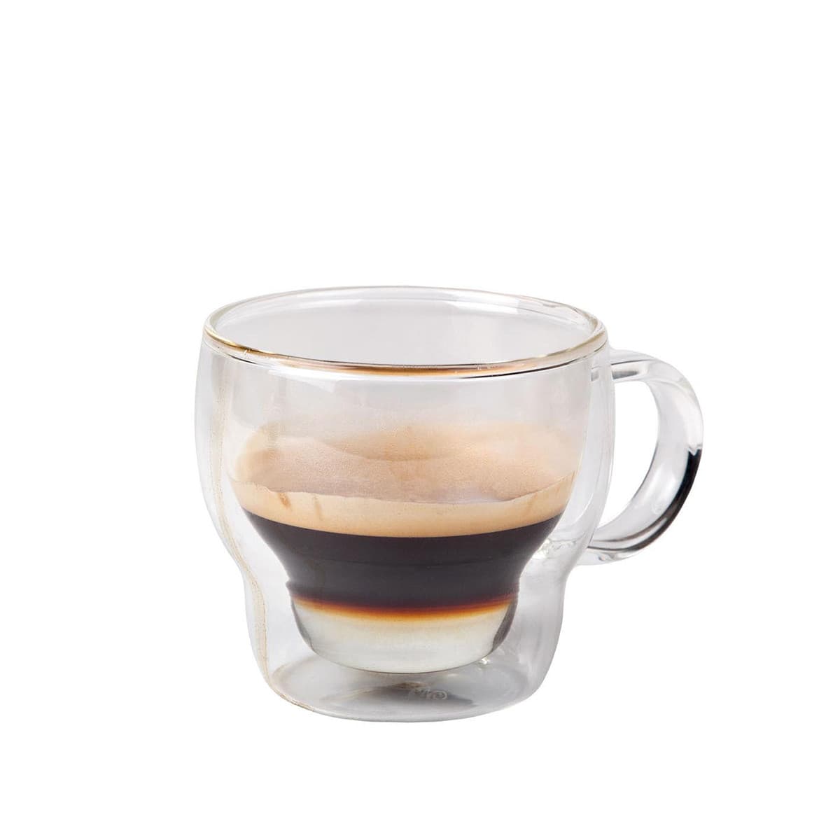 Kávés teáscsésze boroszilikát üveg, Ø 12,3 cm, 230 ml