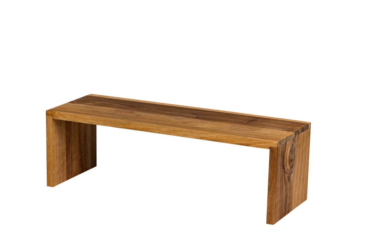 Fa magas akácfa tálca, 50 x 18 x 16 cm