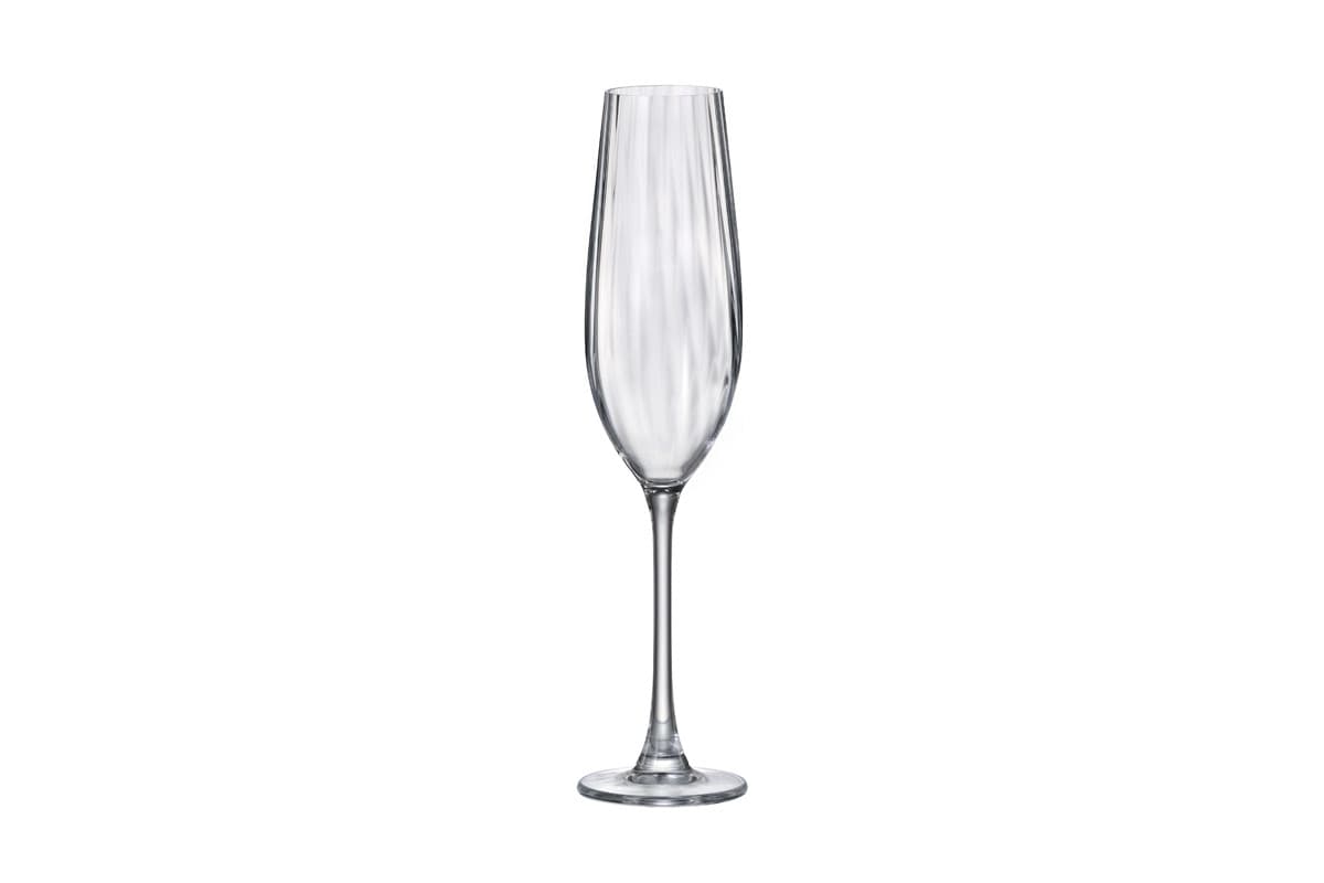 Columba Optic pohár, pezsgőszín, Ø 6,6 cm, 260 ml