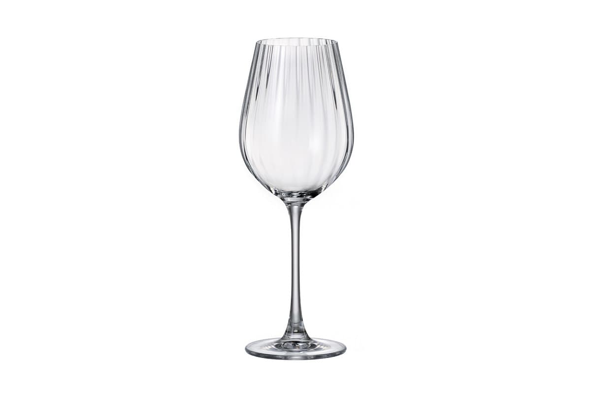 Columba Optic borospohár, piros, Ø 9,1 cm, 500 ml
