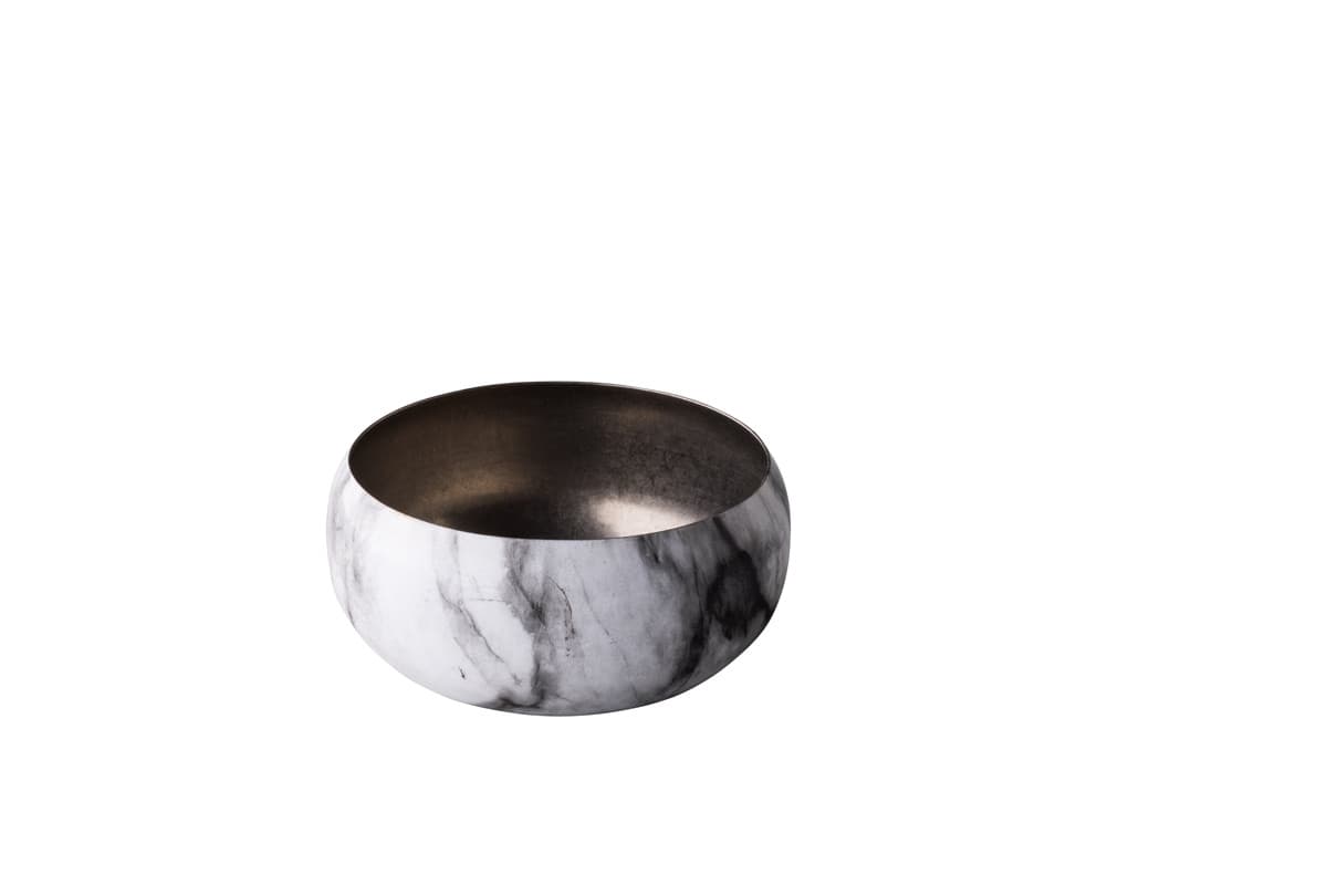 Marble rozsdamentes acél vintage tál, Ø 10 cm, 35 cl