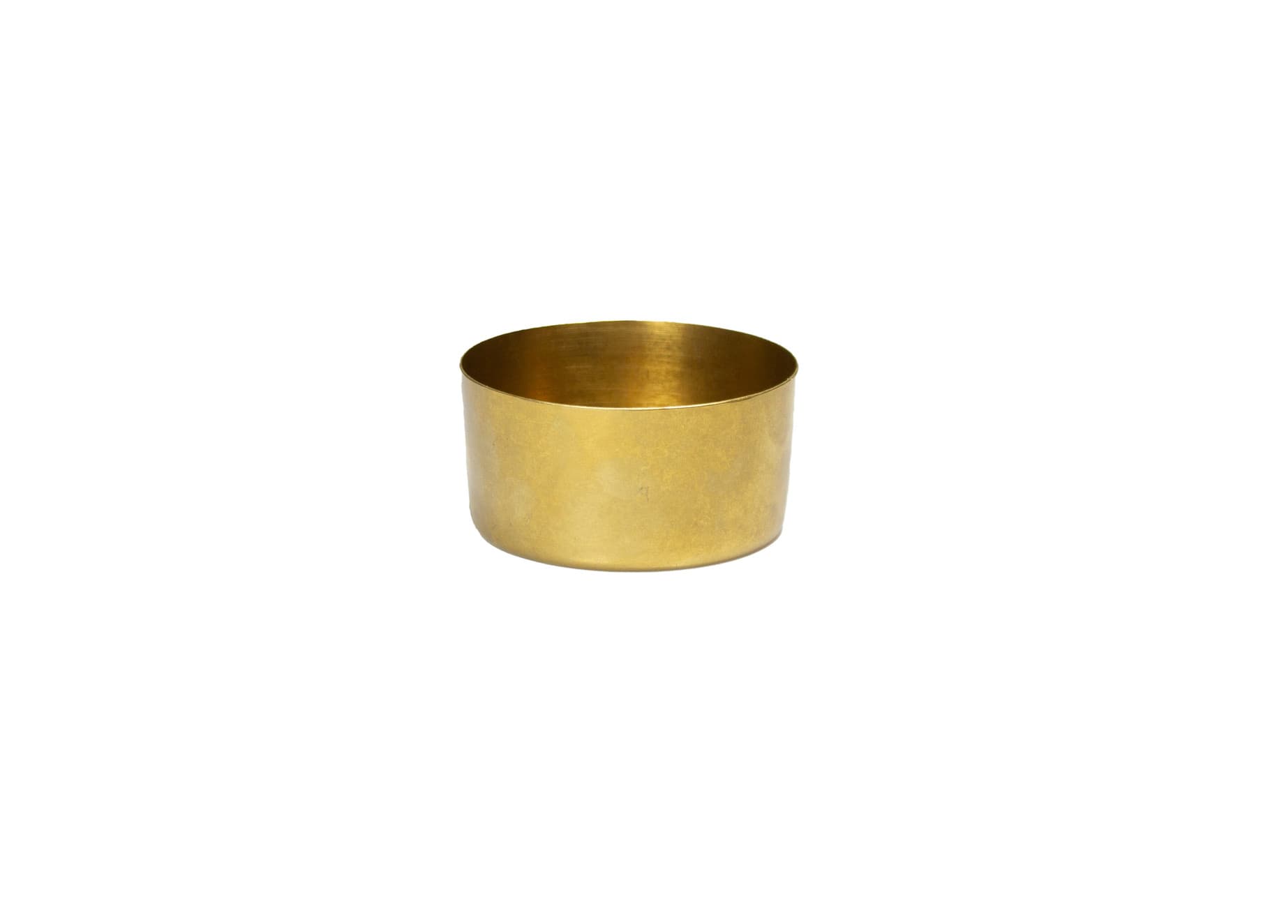 Elements rozsdamentes acél egyenes csésze, arany, Ø 7,8 cm, 160 ml
