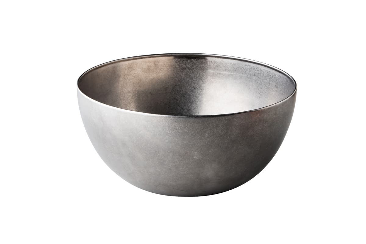 Rozsdamentes acél vintage tál, Ø 25 cm