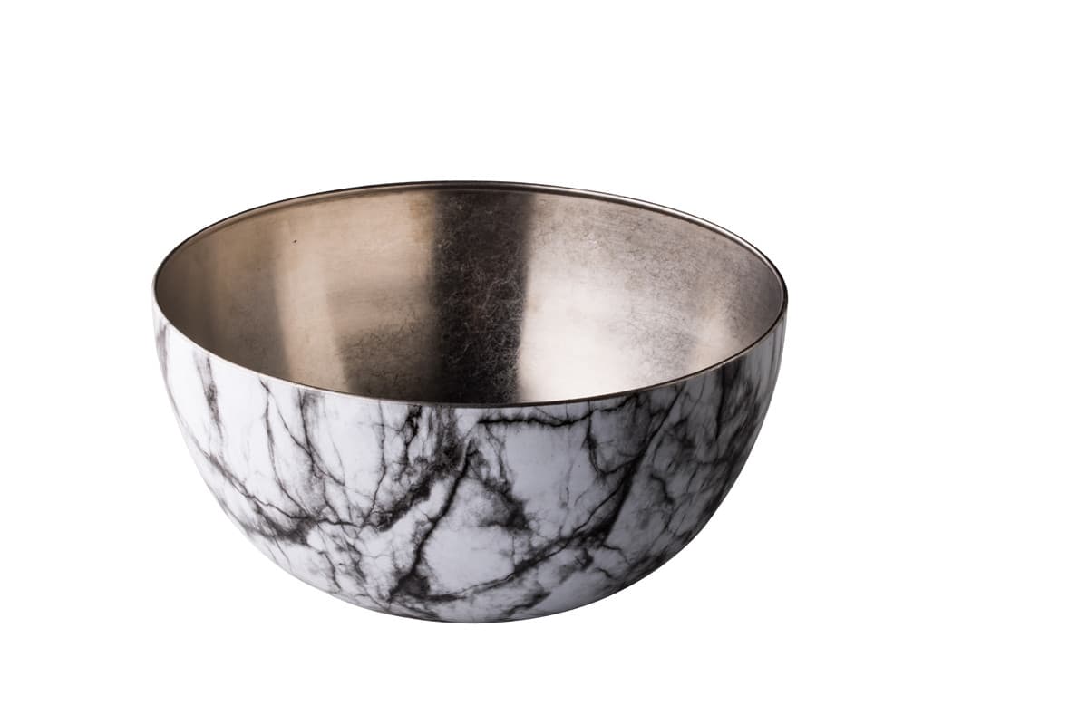 Marble rozsdamentes acél vintage tál, Ø 30 cm, 8 l