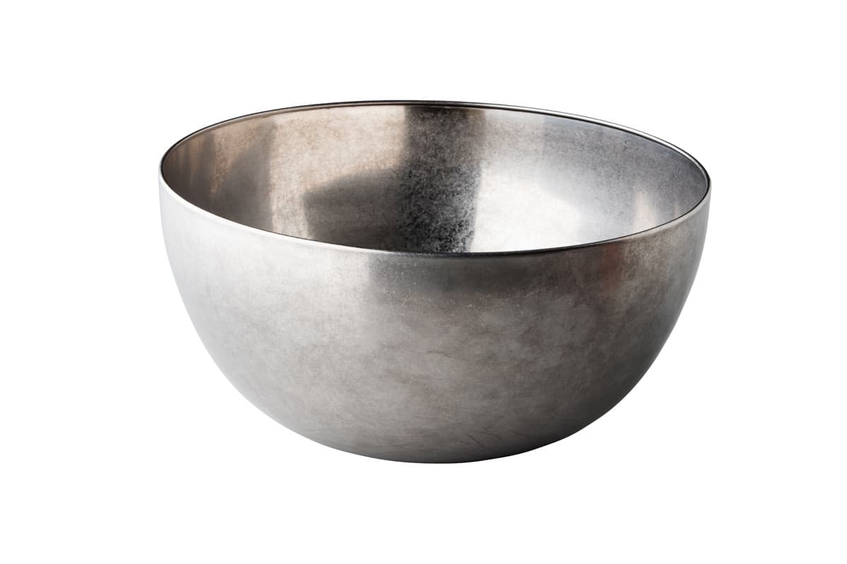 Rozsdamentes acél vintage tál, Ø 30 cm, 8 l