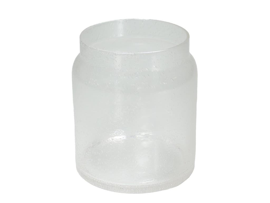 Tálaló üvegtégely bubbles, átlátszó, 14 x 16 cm