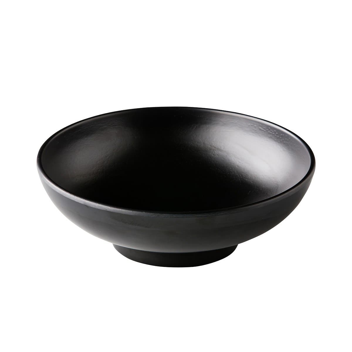 Zen kerek tésztás tál, fekete, 22,5 cm