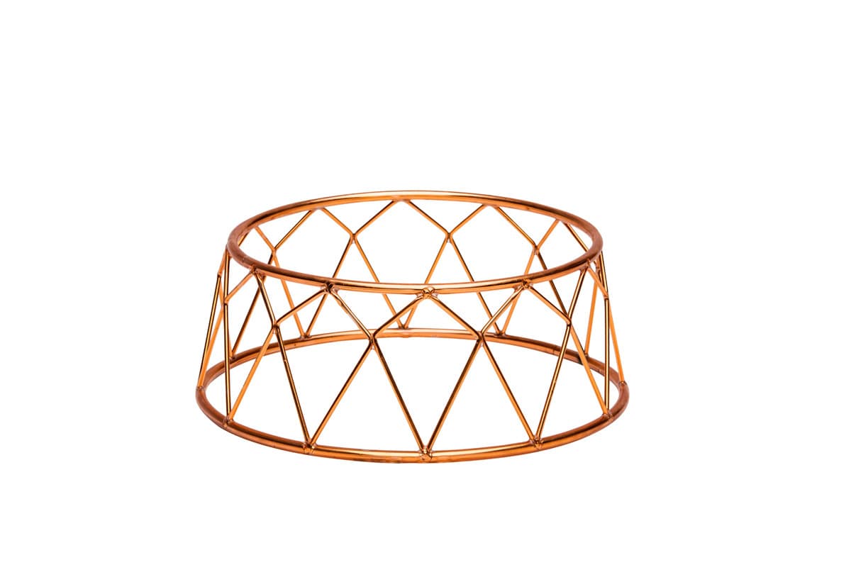 Büfé emelő crown, bronz, 25X21X10 cm