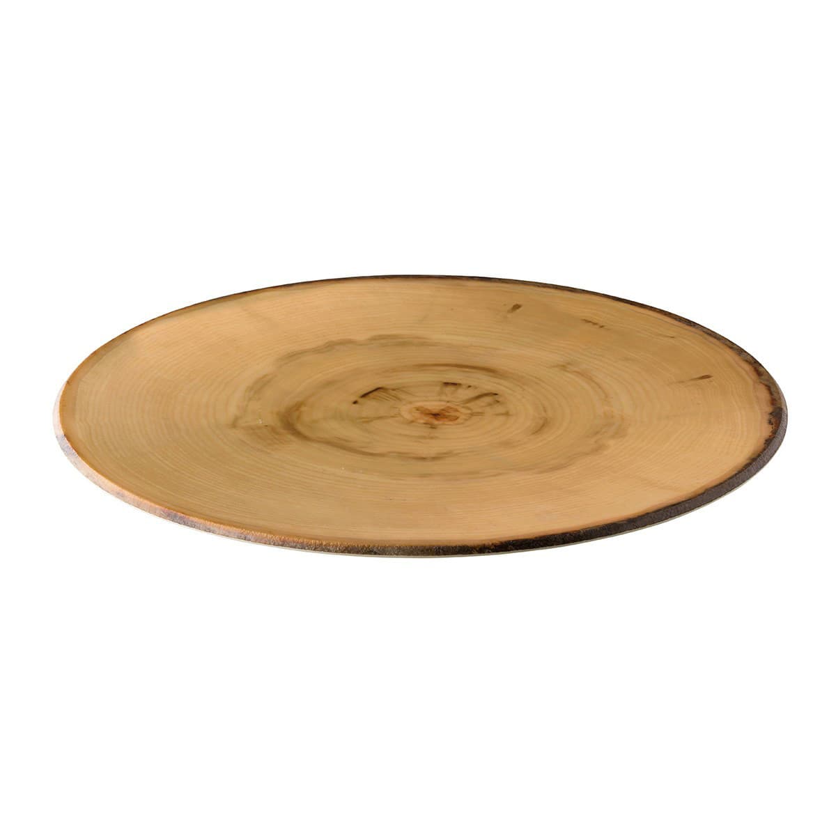 Fa kerek tálca, 55 cm