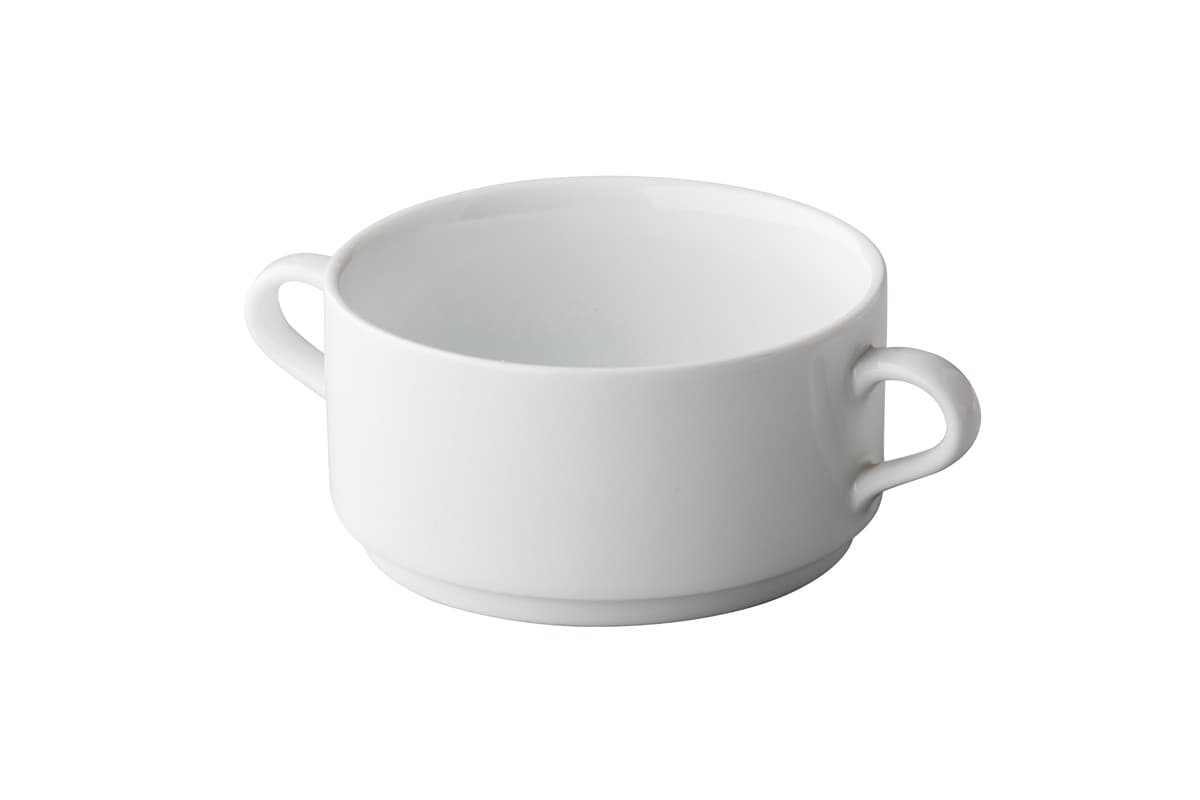 Q Basic rakásolható levesestál 2 Handles, Ø 11 cm, 400 ml