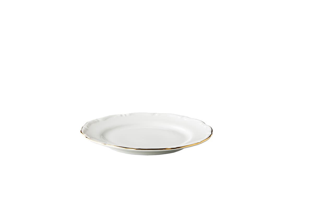 Maria Theresa tányér, arany, 17 cm